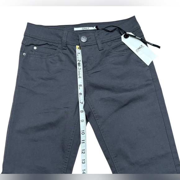 ONLY, Nynne Skinny Soft Pants Noos, Asphalt Gray, Size 34/34 - Picture 3 of 11
